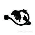 Bellissimo fiore Rattan Curtain Rod
